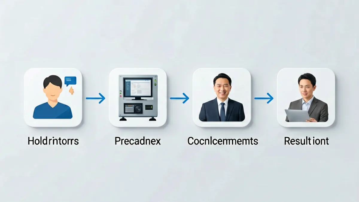 香蕉网举报审核系统升级后的处理流程示意图，展示机器预审与人工复核双轨机制